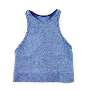 Spiritual Gangster Racerback Sports Bra Women's Size XS/S Blue Athletic